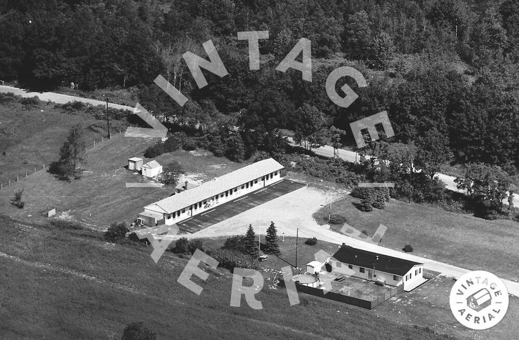 Lexington Motel - 1972 Aerial (newer photo)